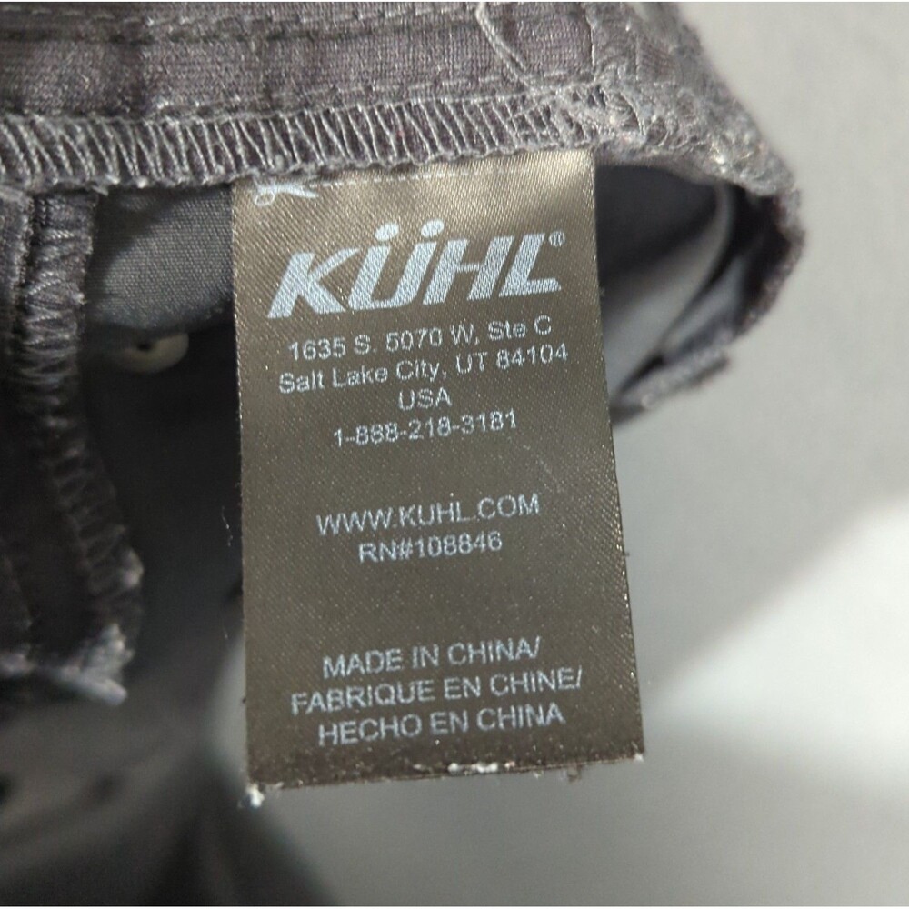 Kuhl Aktion Renegade Pants Men's 38x34 Charcoal Outdoor Hiking Camping - Picture 9 of 12